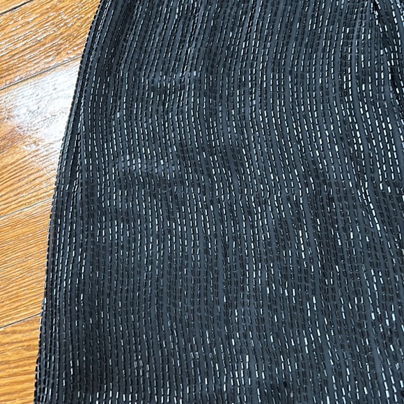 Bob Mackie Boutique black/gold beaded cocktail/evening dress. Size 6. - Picture 3 of 15